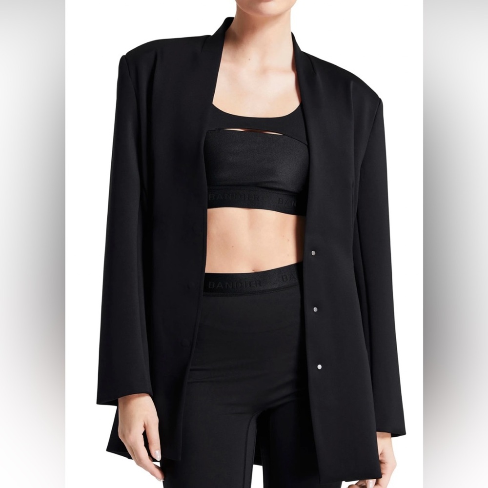 NWT Bandier Black Women's Blazer